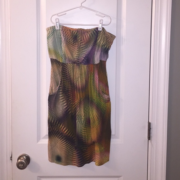 Strapless dress