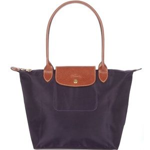 Longchamp 'Medium Le Pliage' Tote - Bilberry