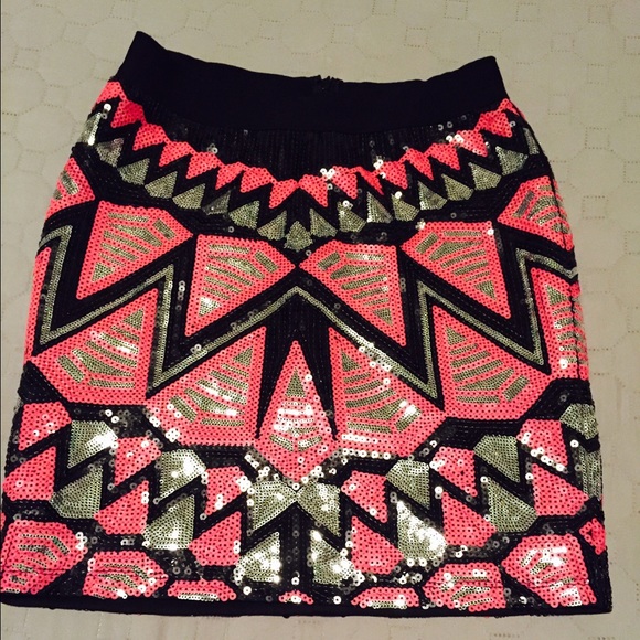 All over sequin mini