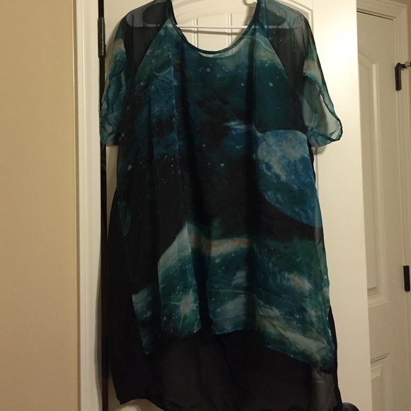 Sheer cosmic top