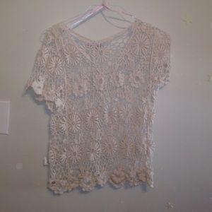 Lace forever 21 shirt