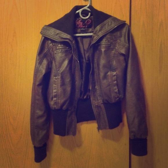 Leather jacket