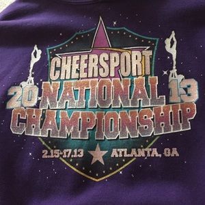 Cheersport Nationals in Atlanta sweatshirt 2013