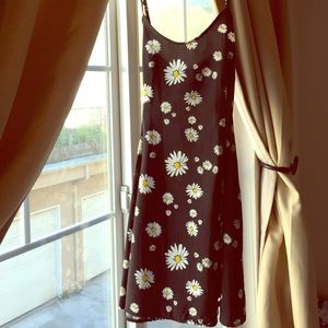 Black Daisy Dress