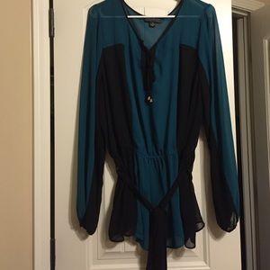 Long sleeve blouse