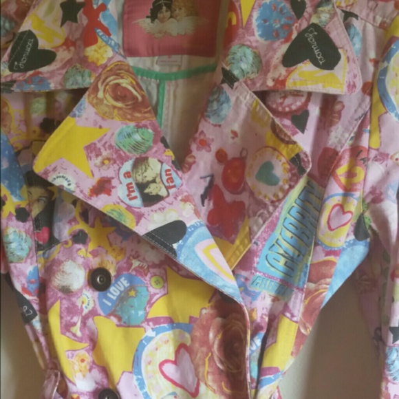 Pink Mini Trench Coat - Picture 2 of 4