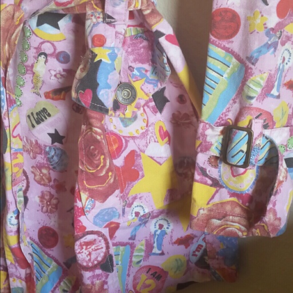 Pink Mini Trench Coat - Picture 4 of 4