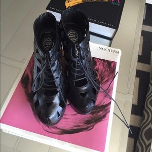 Jeffrey Campbell Laser cut wedges