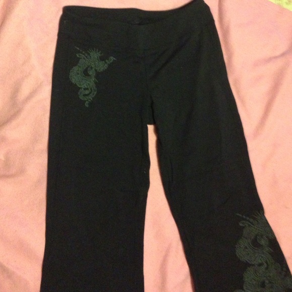 Black Athleta Yoga Pants
