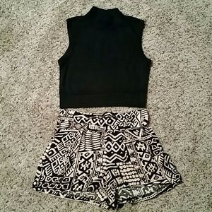 Tribal Print Shorts