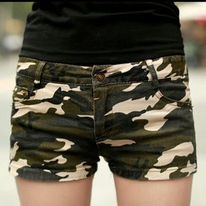 Camo shorts