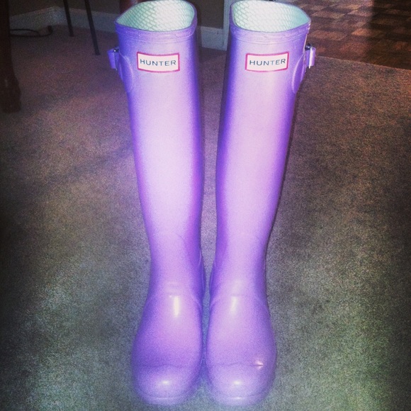 Purple Hunter Rain Boots