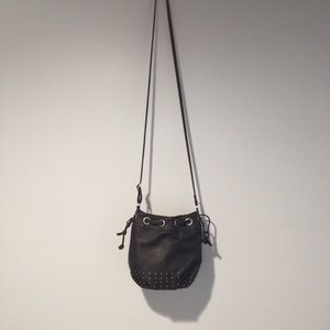 Black  Studded Purse/Bag