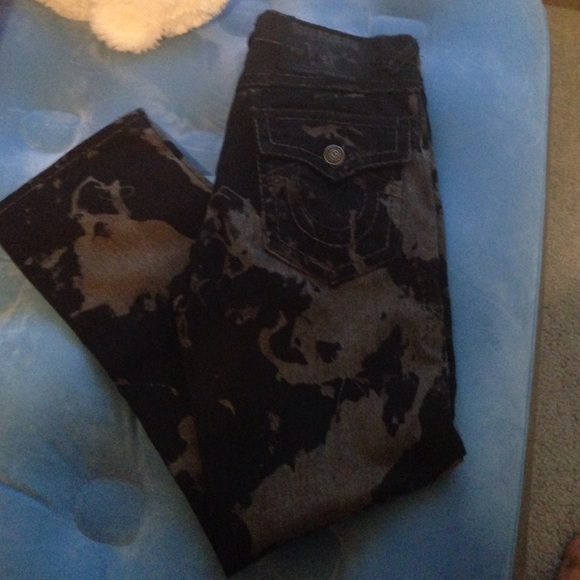 Black True Religion Jeans - Picture 1 of 3