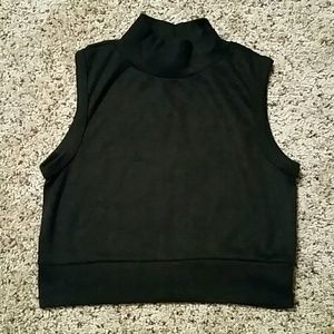 Black Crop Top