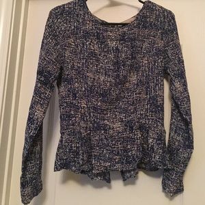 Banana Republic peplum top