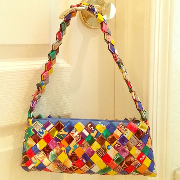 Handbags - ✨Reduced Price✨Recycled Candy Wrapper Purse