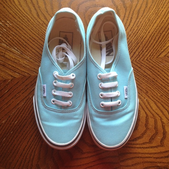 Light blue vans