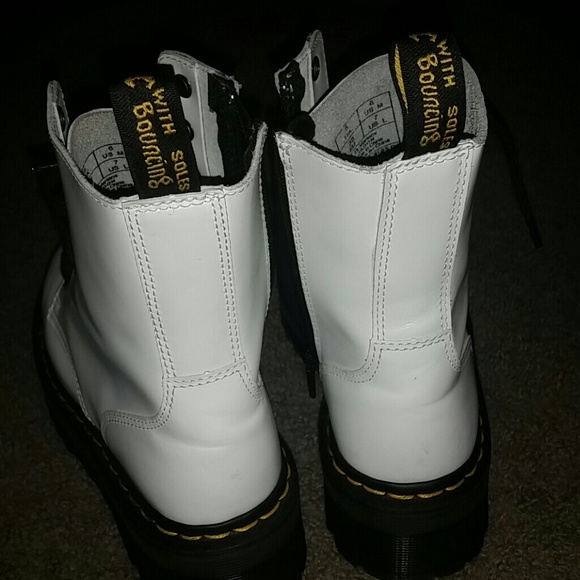 ****SOLD***Double platform Dr. Marten combat boots - Picture 2 of 3