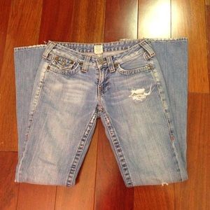 Clue true religion flare jeans
