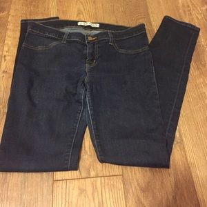 J BRAND DARK BLUE SKINNIES