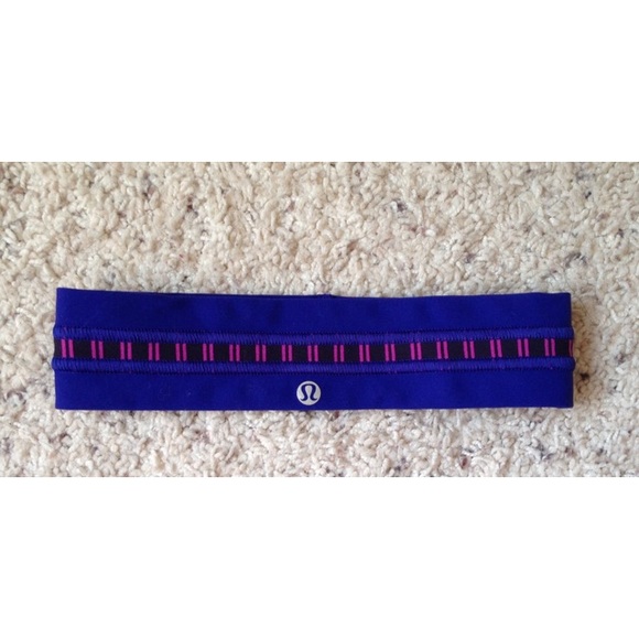 Purple Lulu lemon headband