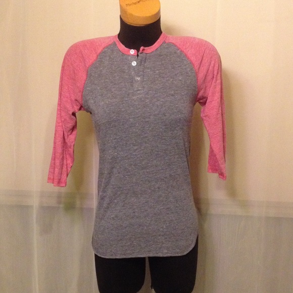 Alternative Apparel Tops - Baseball style tee