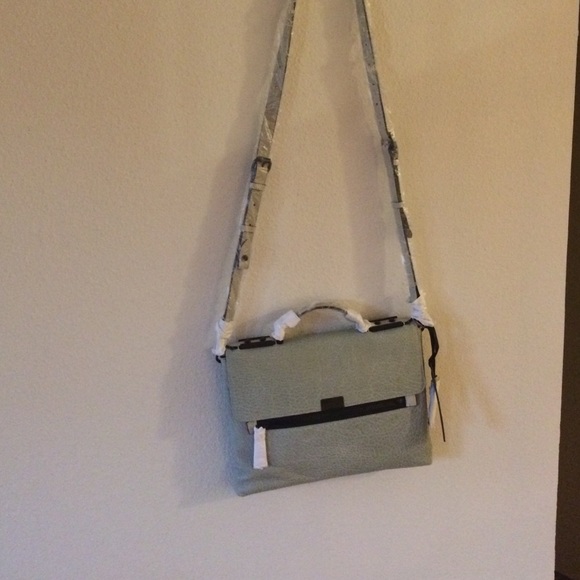 Joy Gryson grey purse new with tags!