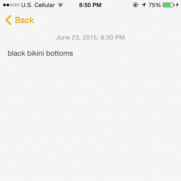 vs black bikini bottoms