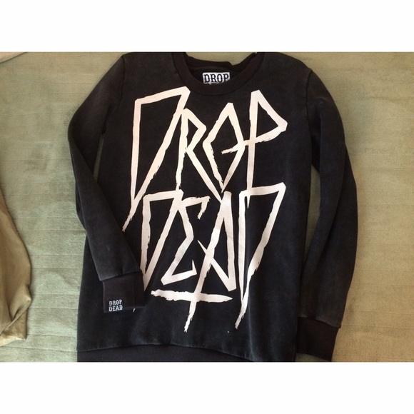 Drop Dead sweater.