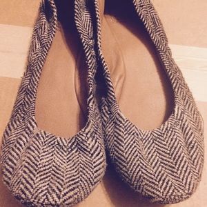 Lucky Brand Emmie Flats in Herringbone