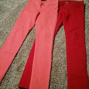 Coral and Red Jeans Bundle
