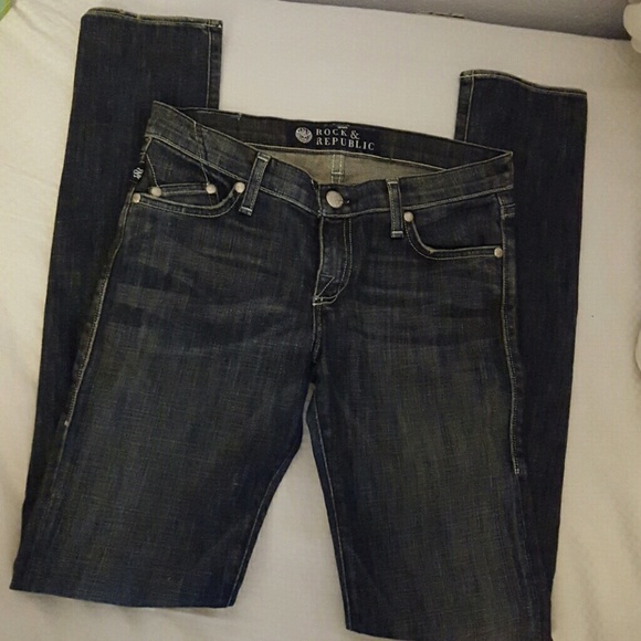 ROCK & REPUBLIC Skinny Jeans sz 27