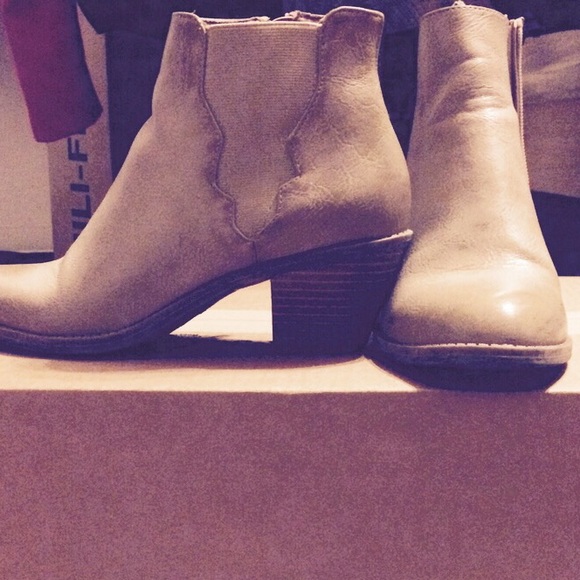 Taupe Booties