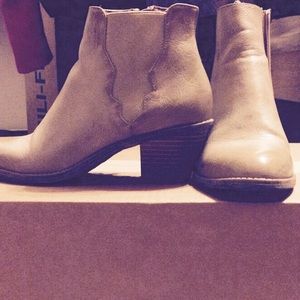 Taupe Booties