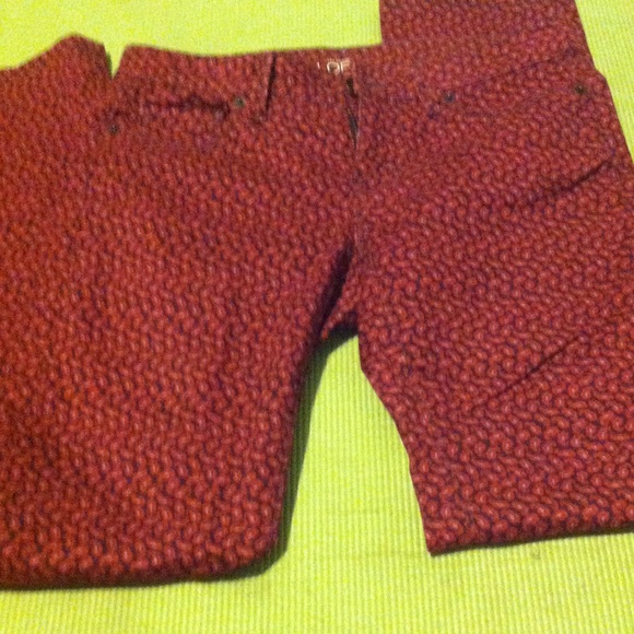 Cute pink patterned pants