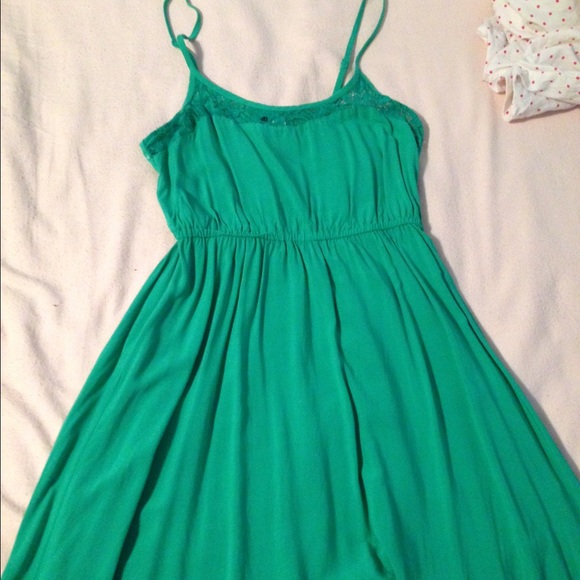 SOLDDDD Green H&M dress