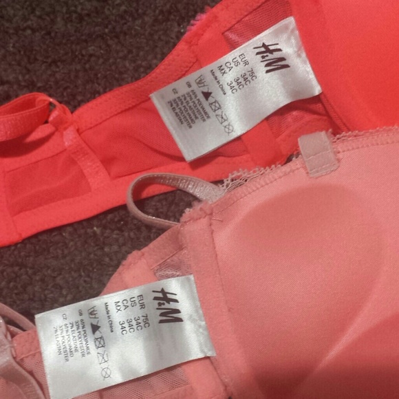 (2) NWOT 34C pushup bras - Picture 3 of 4