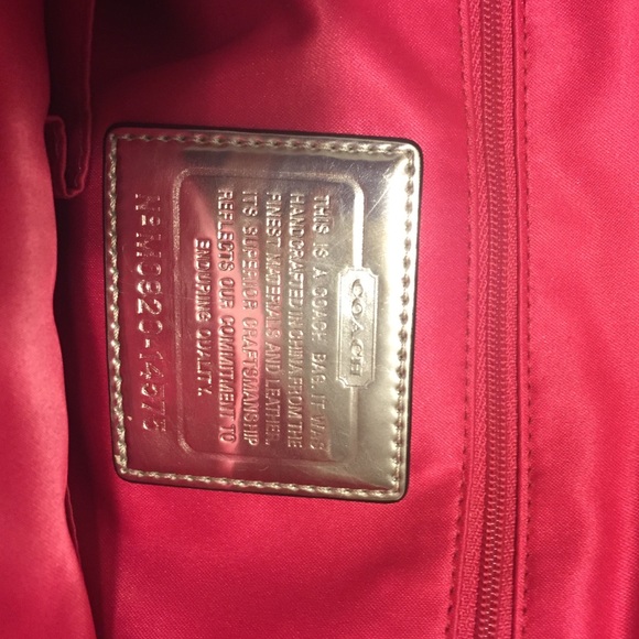 Silver Coach Tote - Picture 2 of 2