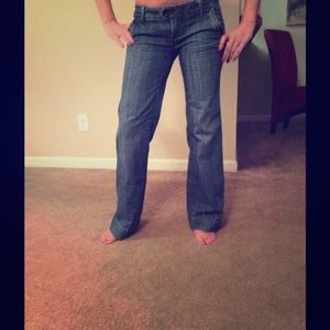 Wide leg America eagle jeans size 4