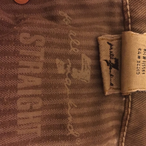 Brown Seven for All Mankind denim skinnies - Picture 3 of 4