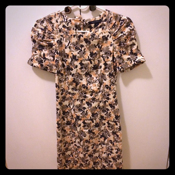 French Connection floral cotton dress (size 2)