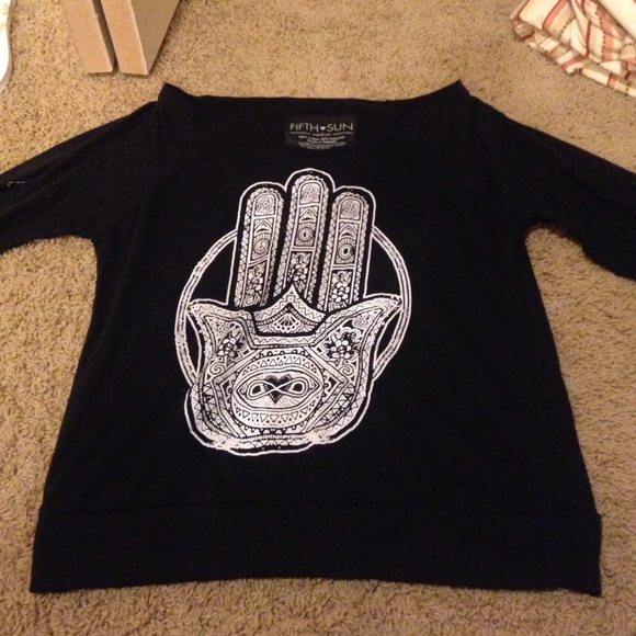 Black long sleeve shirt