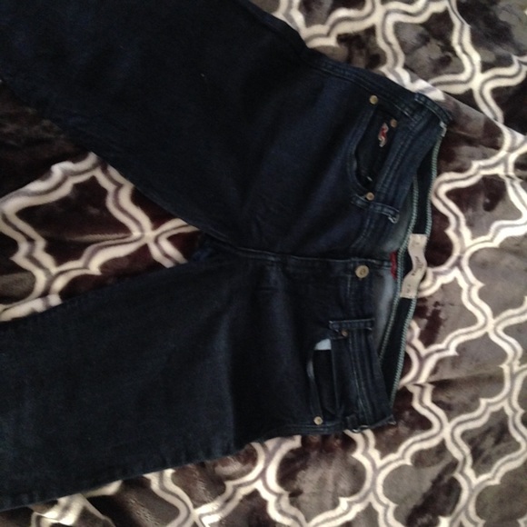 Hollister jeans dark indigo