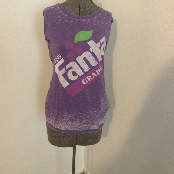 Fanta grape muscle tank