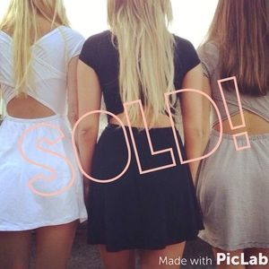 SOLD Brandy Melville/John Galt black dress