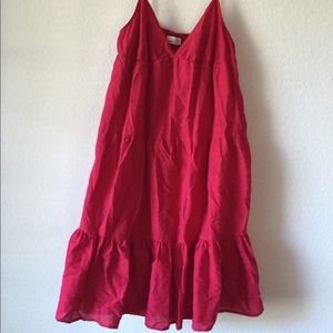 Red old navy Cotten dress