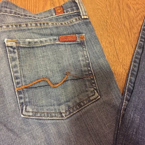 7 for All Mankind Classic Bootcut Blue Jean - Picture 1 of 4
