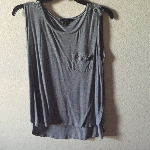 Grey tank top