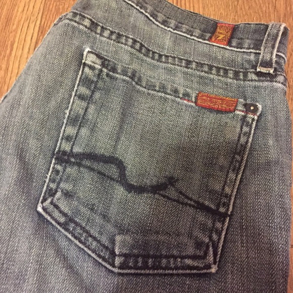 7 For All Mankind SHORT Bootcut - Picture 1 of 3
